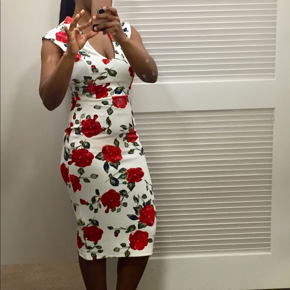 Beautiful flower dress